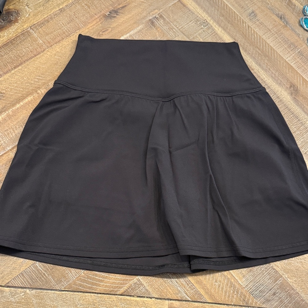 lululemon athletica Black High Waist Women Shorts